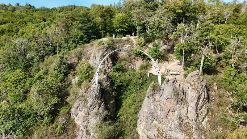 Der Adlerbogen auf dem Donnersberg