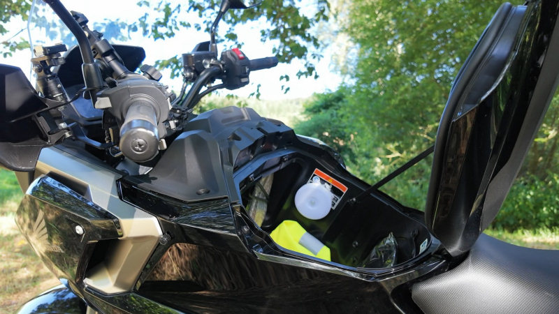 Staufach statt Tank: Der Frunk bei der Honda NC750x