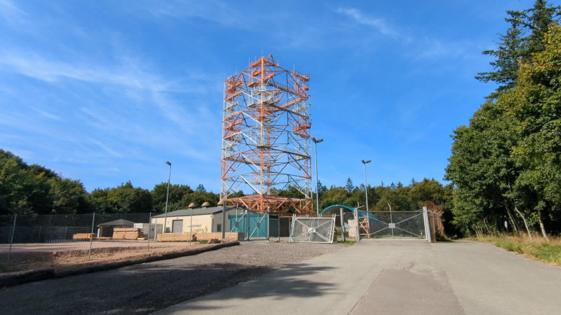Der Gitterturm auf dem Donnersberg