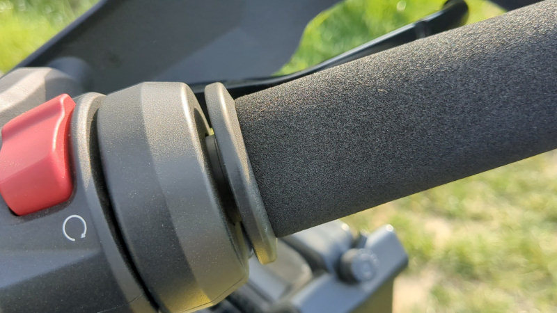 Griffüberzieher für Egonomie am Motorrad