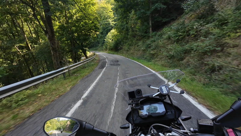 Die K51 vom Donnersberg in Richtung Dannenfels