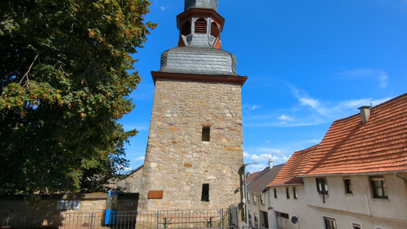 Der schiefe Turm von Gau-Weinheim