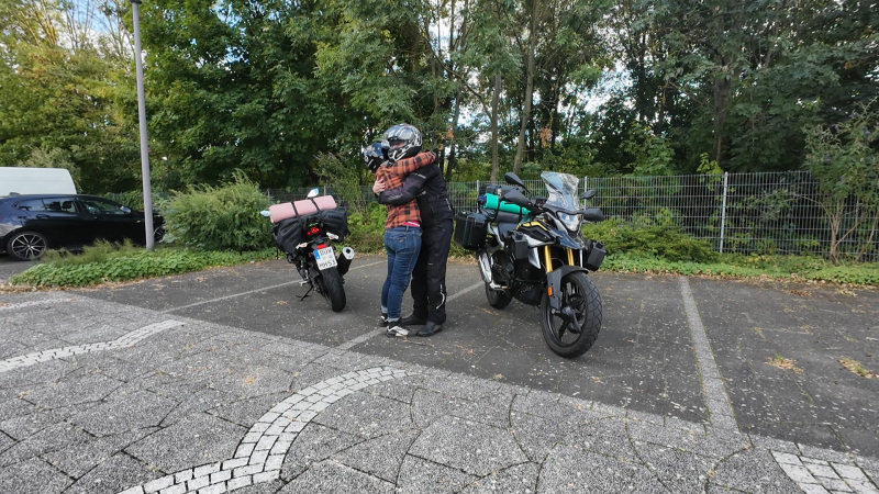 Leni und ich treffen uns im Zellertal
