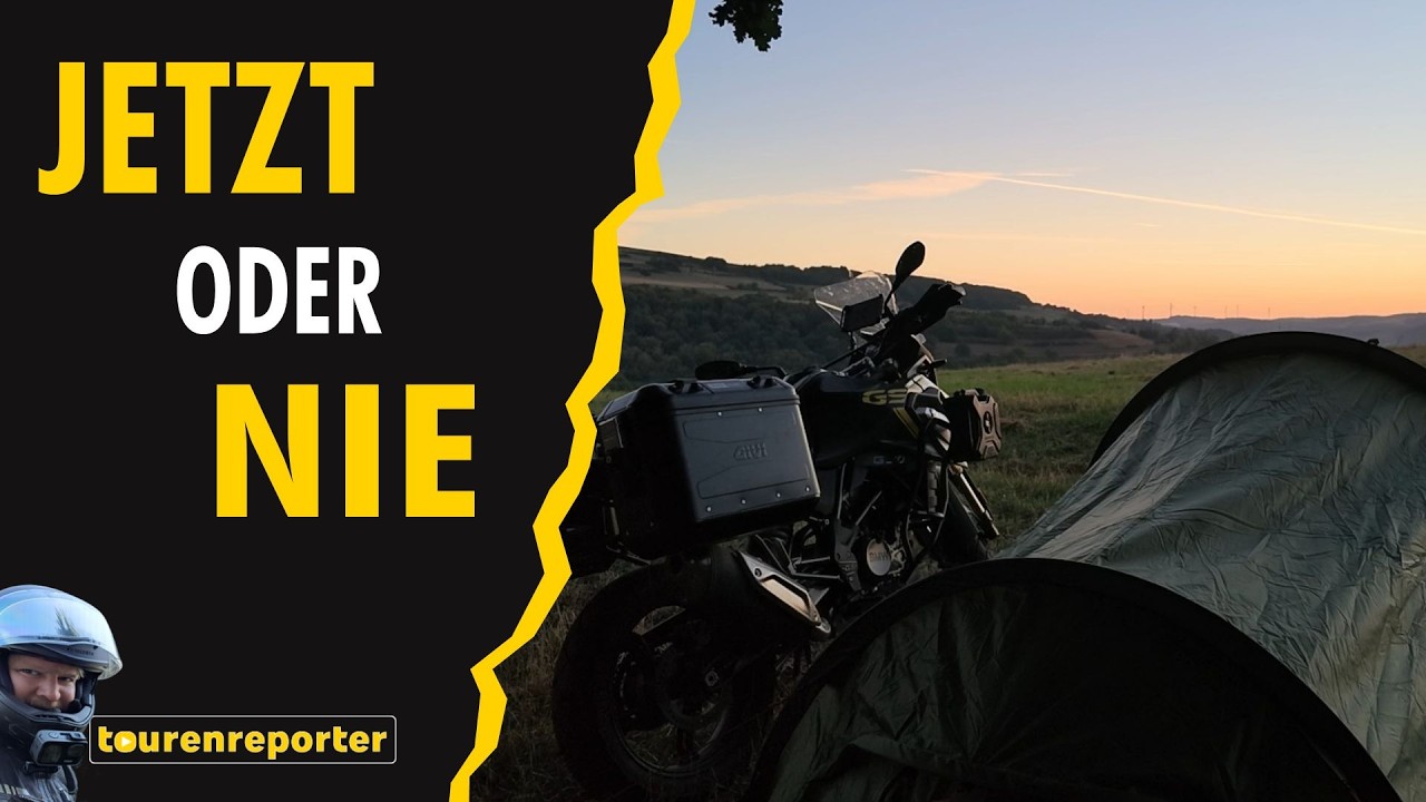 Wildcampen mit dem Motorrad – meine erste Nacht allein draußen