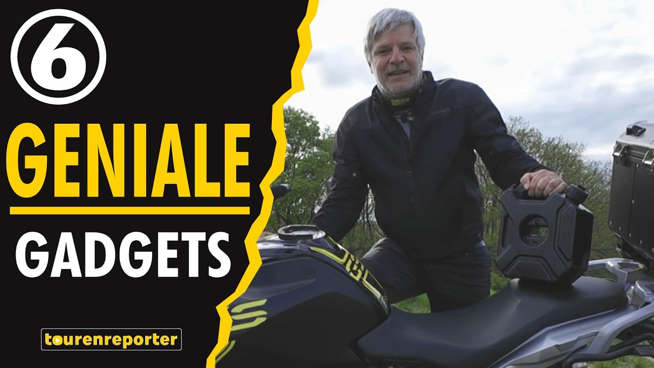 Motorrad-Gadgets: Meine Top 6 (inkl. Kanister-Trick!)