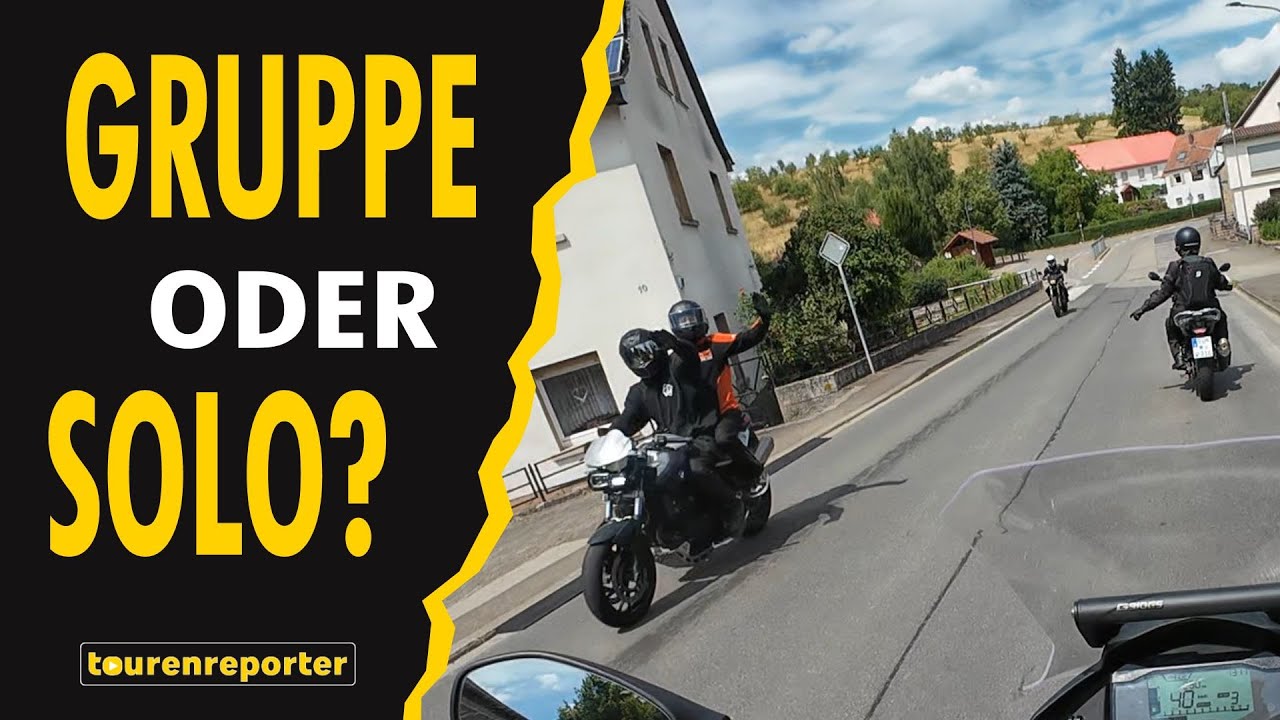 Motorradfahren in der Gruppe 🏍️ Pro, Kontra & meine ehrliche Meinung