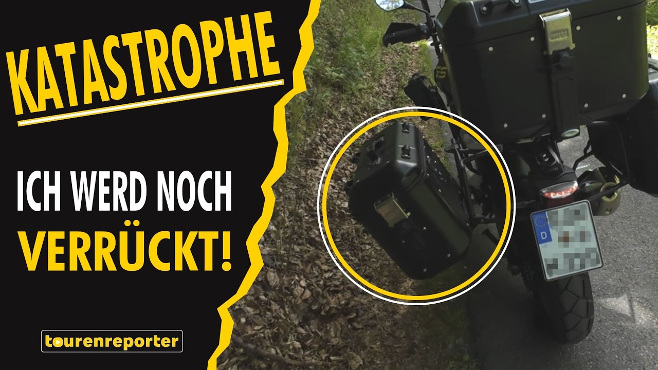 Motorradreise-Chaos: Koffer ab & "Krieg" an der Tanke