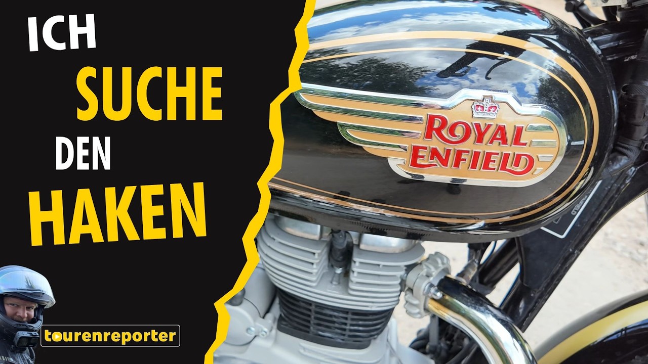 Ich wollte dieses Motorrad schlecht finden 🤦‍♂️ Royal Enfield Bullet 350
