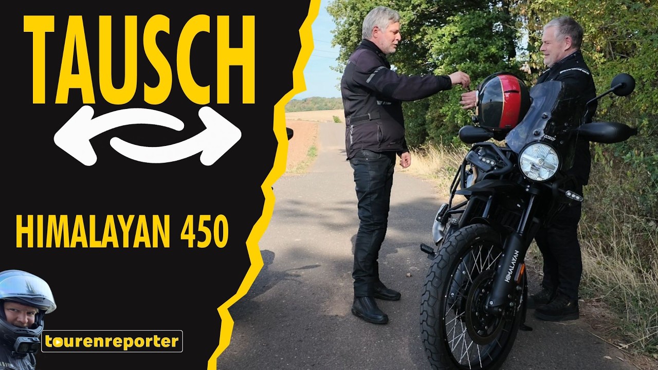 Himalayan 450 im Tausch gegen meine BMW R nineT | mit moto50plus
